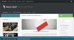 Desktop Screenshot of naszekozy.pl